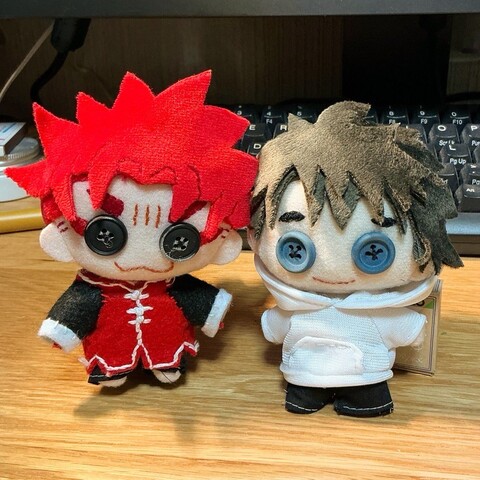 fgoの自作ぬいぐるみの写真