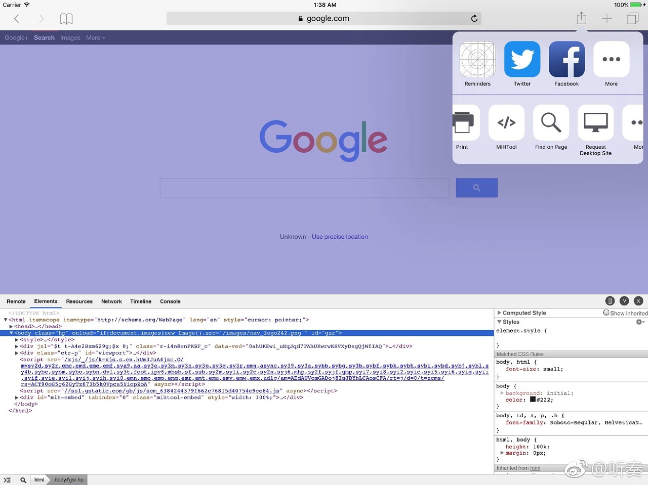 Safari devtools. Devtools on Safari image. Src="/images/Branding/googlelogo/2x/googlelogo_Light_Color_272x92dp.PNG".