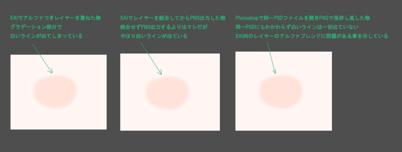 鈴折 Saiのレイヤー合成の色がおかしい気がして調べたんですがうちだけなんですかねこの現象 今まで私が Pawoo