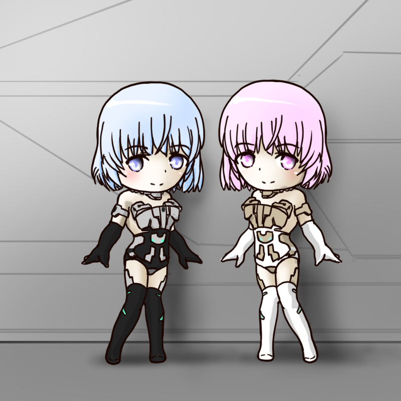 Ef マキリ マテリア姉妹 マテリアクロ マテリアシロ フレームアームズ ガール Faガール Pawoo