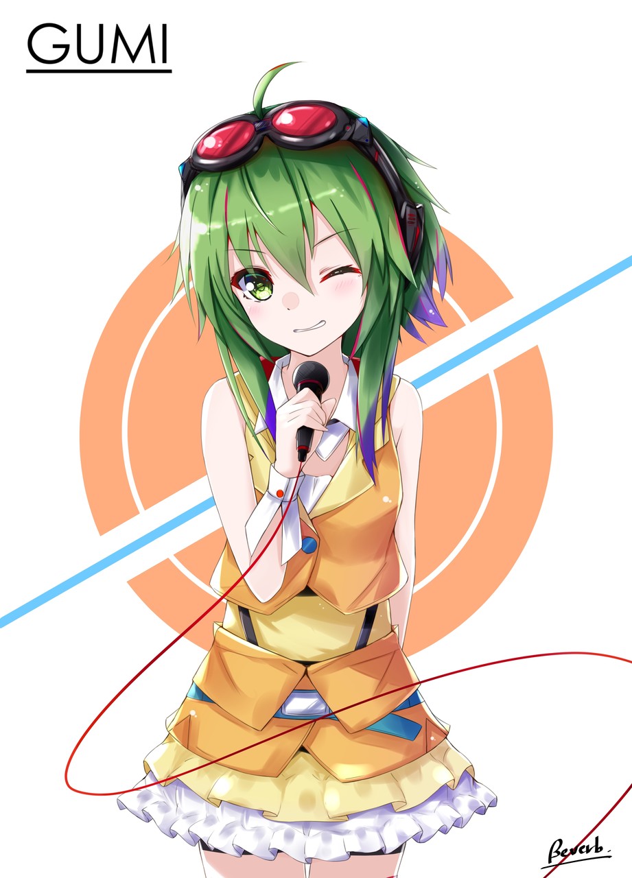 Bee導師 Gumiちゃん Illust Illustration Vocaloid ボカロ イラス Pawoo