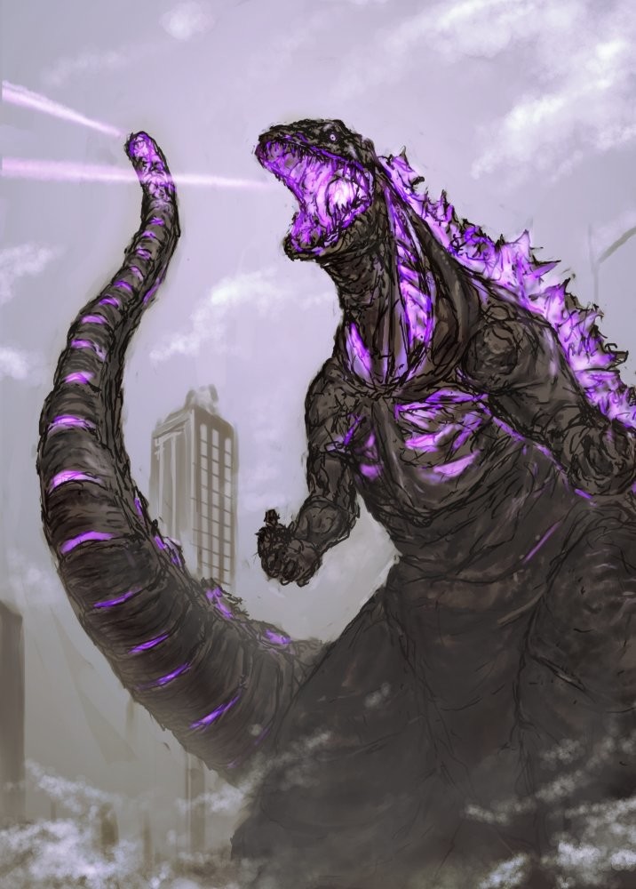 Shin godzilla art. Годзилла реакция. Шин годзилла. Годзилла против дюна. Годзилла против сирена голова.