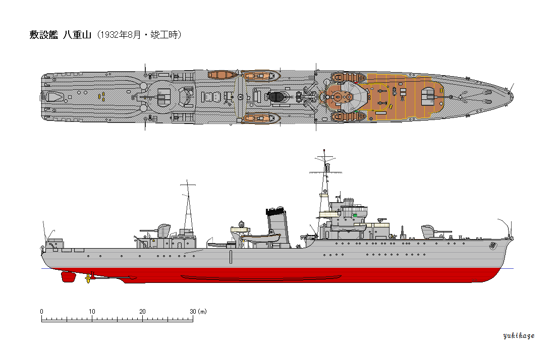 1/700 日本海軍敷設艦 八重山 2zzhgl6 Abrams1991 on X: 