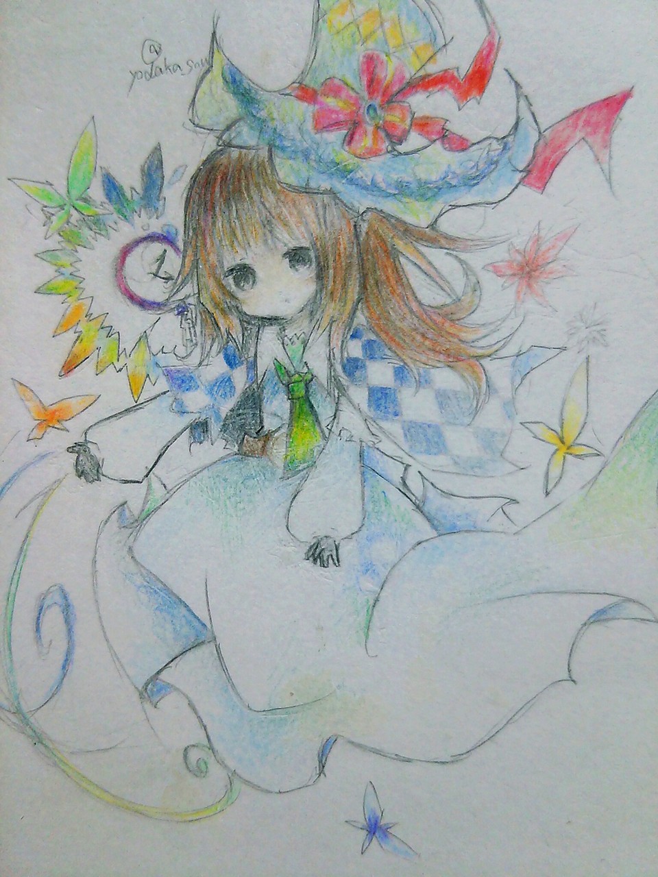 白國 Deemo 過去絵その2 4枚ともシャーペン絵の加工 4枚めはオリジナルも混じってます Http Pawoo