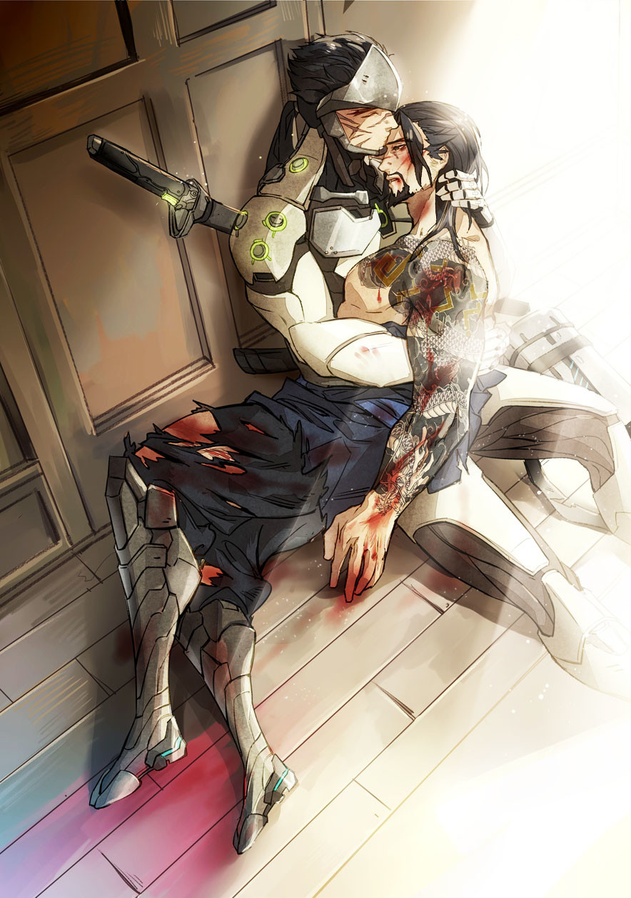 Genji and kiriko by suoiresnu