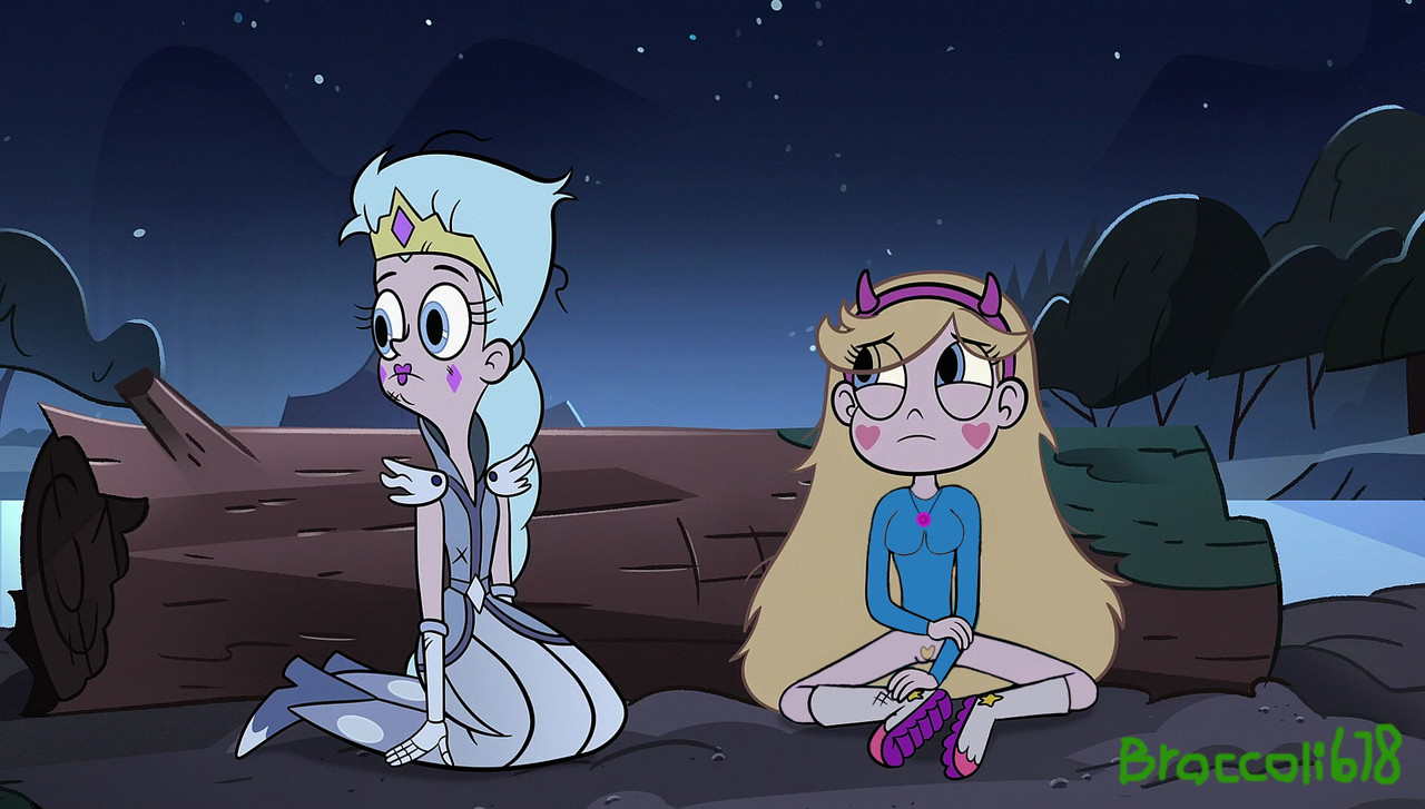 Star butterfly naked