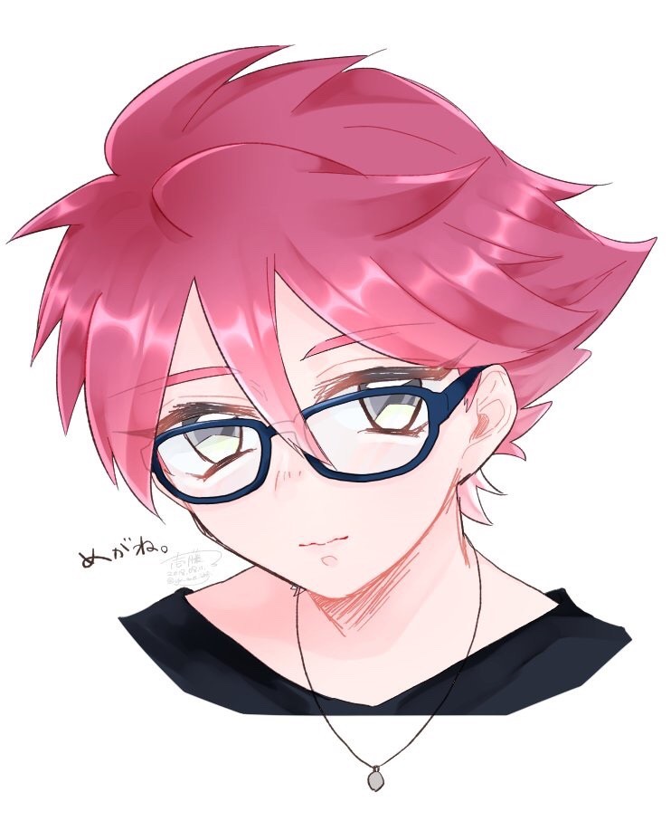 壱藤 イナアレキャラお絵描き 初描き早乙女くんとめがねな野坂くん イナズマイレブン イナアレ H Pawoo