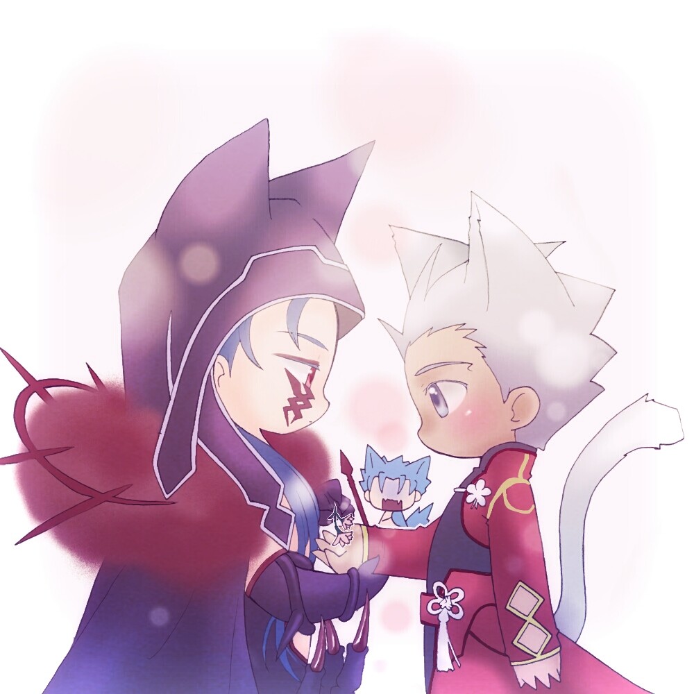 十子 槍弓 狂王 わんにゃー オルタの自分に出し抜かれる槍ニキ Pawoo