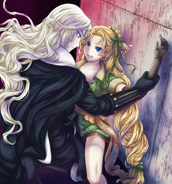 Sunasu アルカードvsマリア 新しいほうのマリアちゃんは弱体化しちゃってるけどメッチャ可愛い リボンふわふ Pawoo