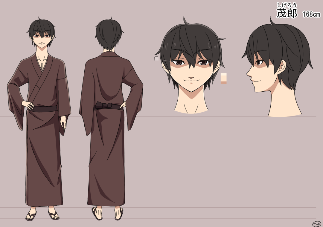 ナールnalu オリジナル キャラクターデザイン オリキャラ 自作の東方二次創作に登場する予定の男性キャ Pawoo