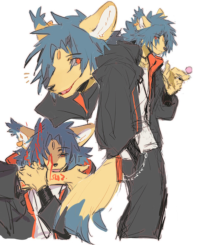 Noneness 现pa从道士变成退魔师 现代妖怪的世界观还挺好玩的 Pawoo