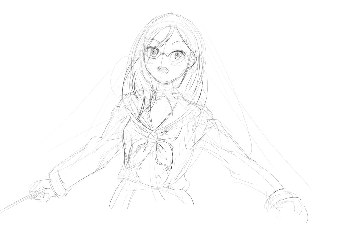 ベルベット イラスト 落書き 模写 あすか先輩 Pixivsketch Https Sketch Pawoo