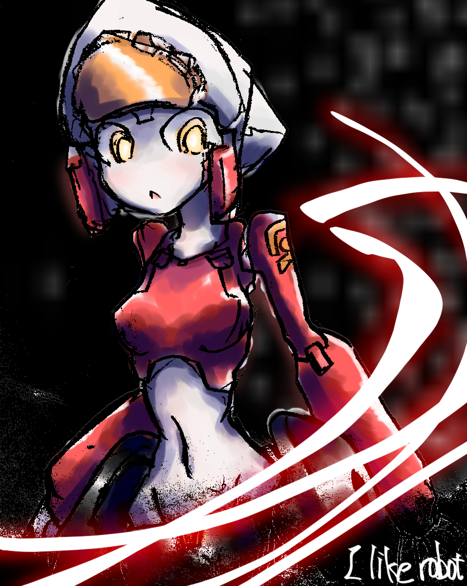 I Like Robot 落書き 女の子 ロボット ロボ娘 練習 Pixivsketch Sket Pawoo