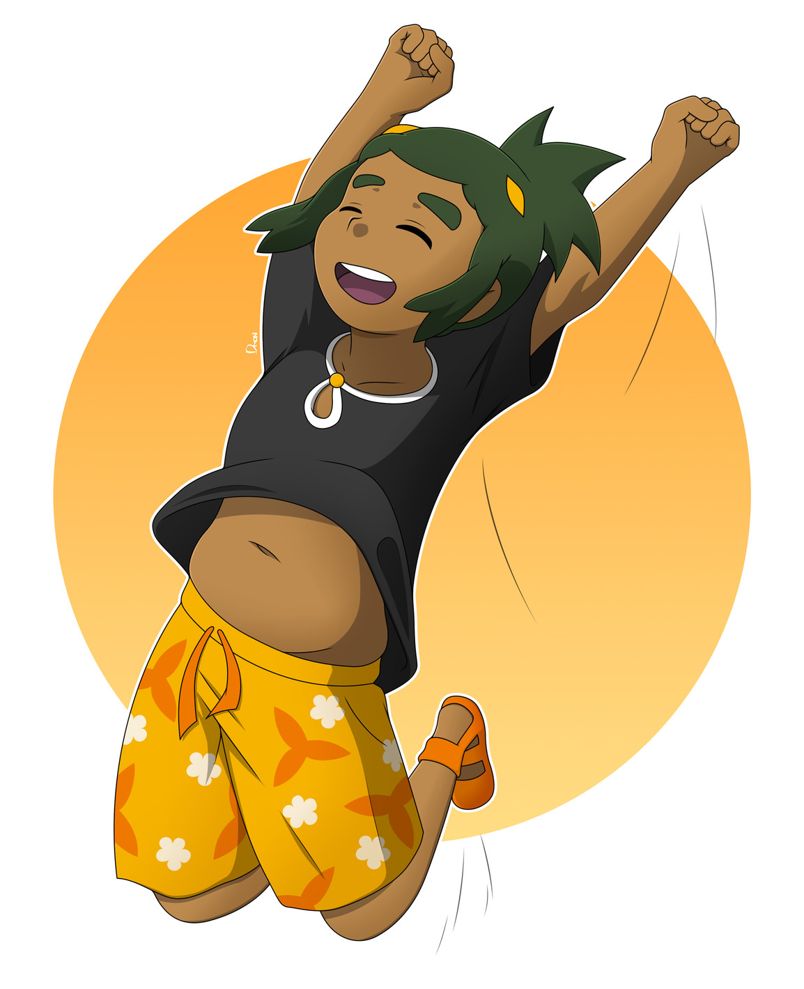 🌴DM0N🌴(main on baraag): Ray of sunshine! 💚 shota  - Pawoo -  創作活動や自由なコミュニケーションを楽しめる場