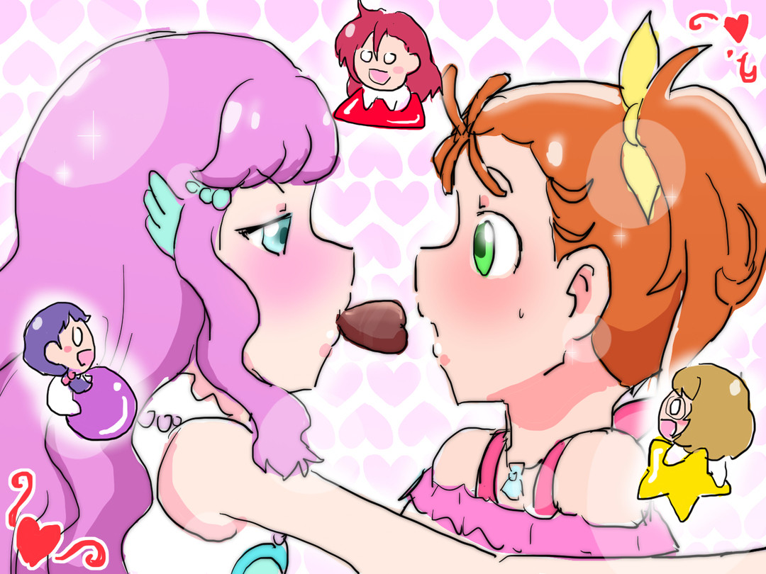 Usankusaipops トロピカル ジュ プリキュア 夏海まなつ ローラ バレンタインデー チョコレート プ Pawoo