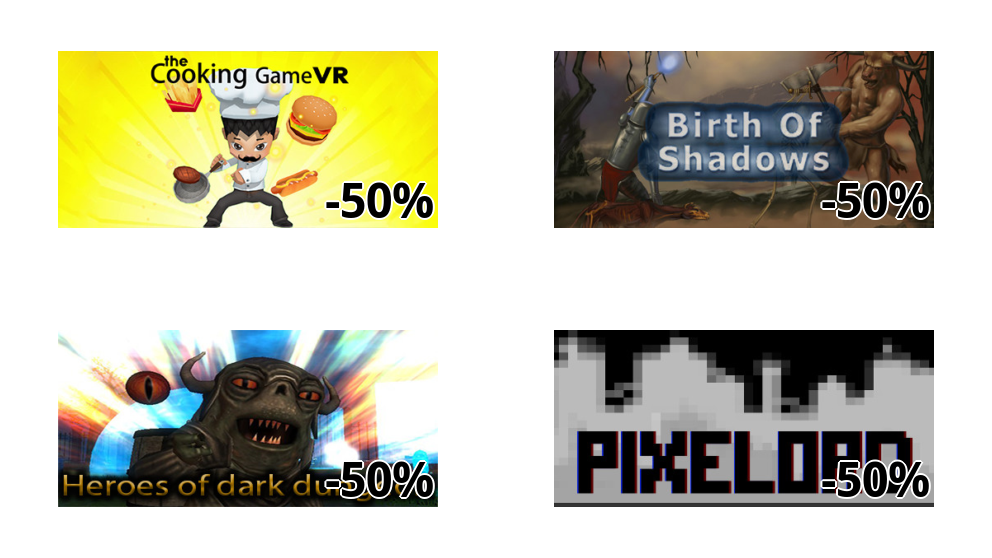 Steamゲームリリース セール情報 4本のタイトル で 一週間限定セールが始まりました 12 21 火 3 00まで Pawoo