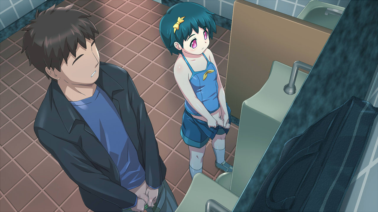 Itty Bitty Bonny Getting Outsized At The Urinal By Someone Half As… Pawoo