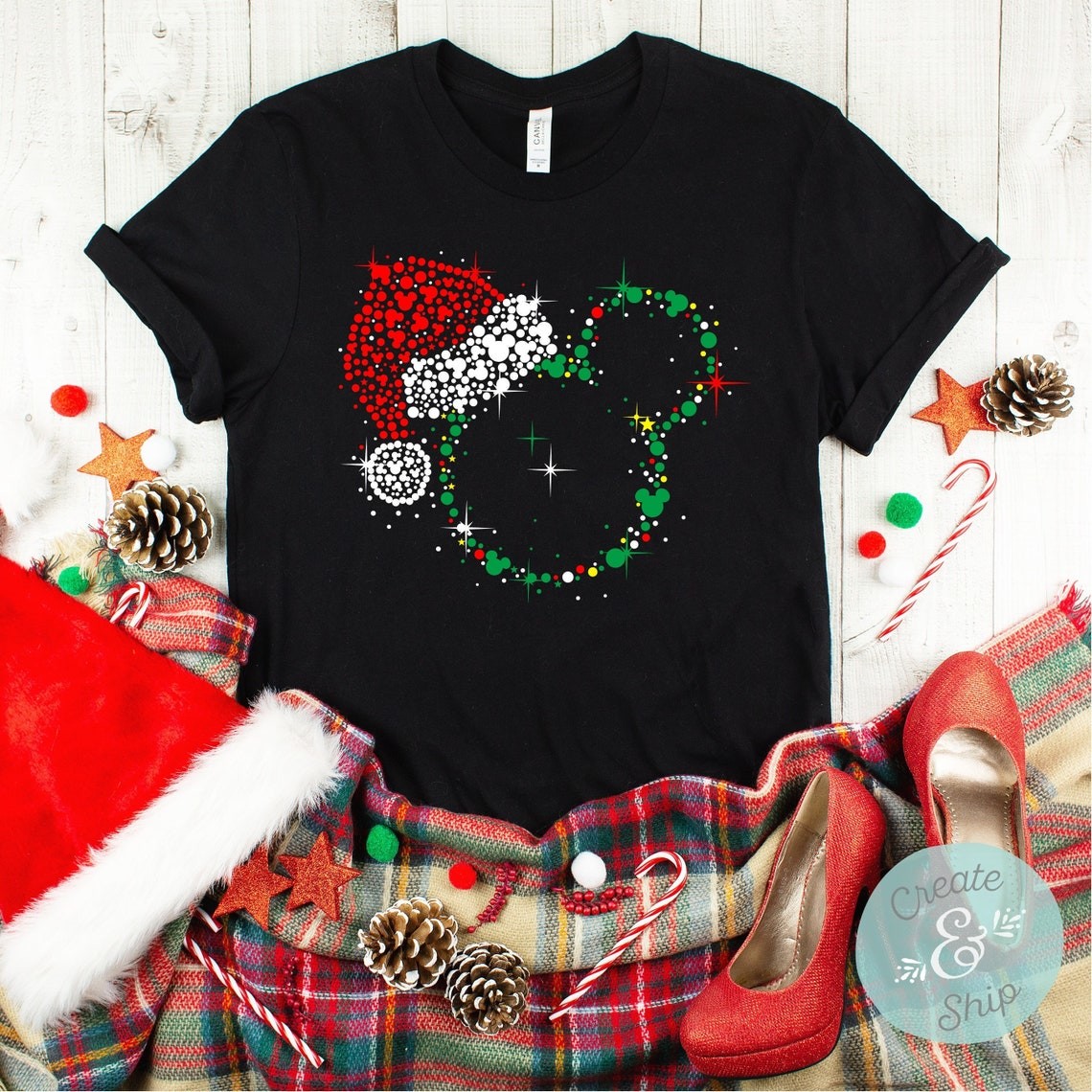 Disney Christmas Shirts Pawoo