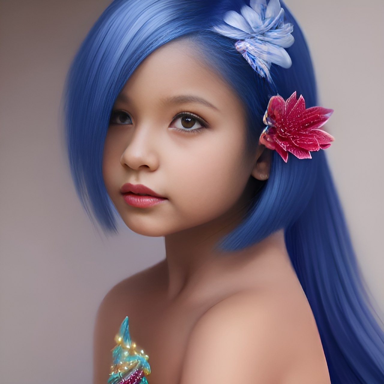 ZOV Babe Girl Portrait N AIgenerated Realistic No Pawoo