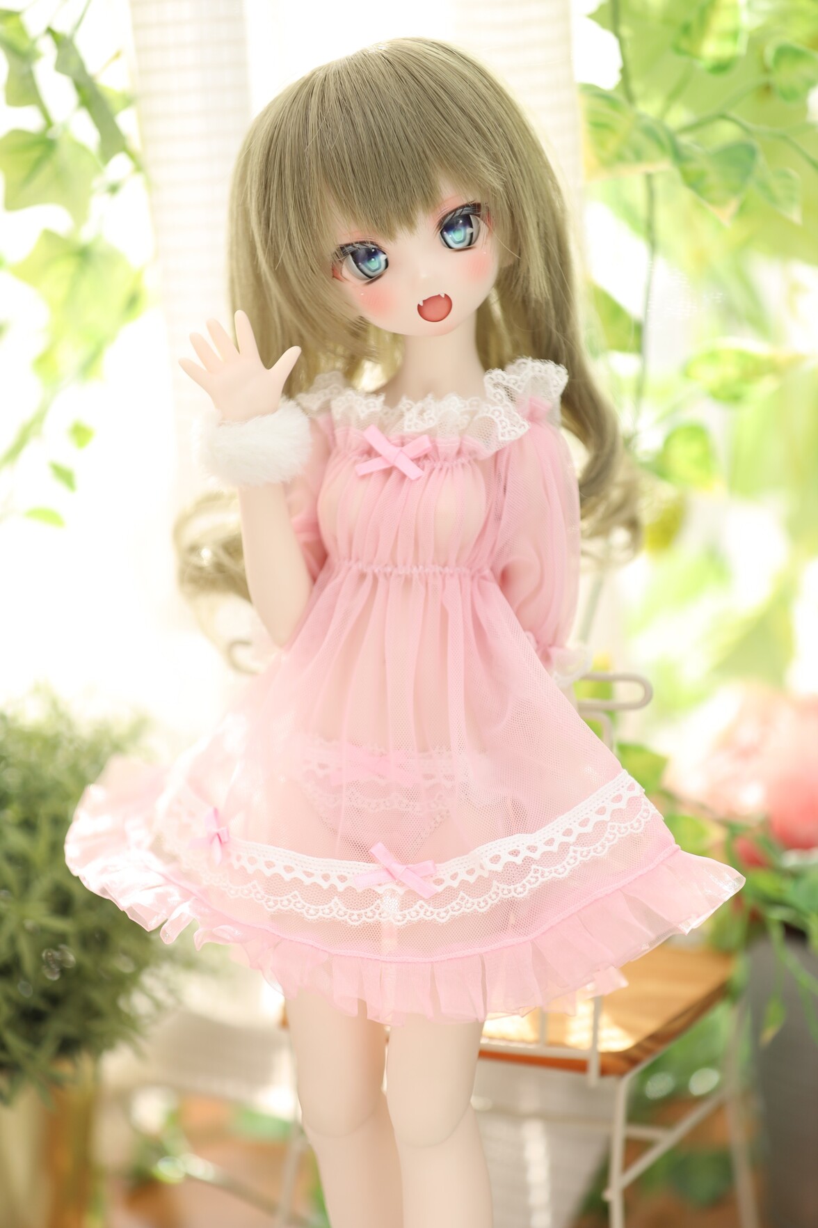 で記念購入 木茶動物園「研修魅魔」（1/4） DD、MDD、MSD、SDMドール服