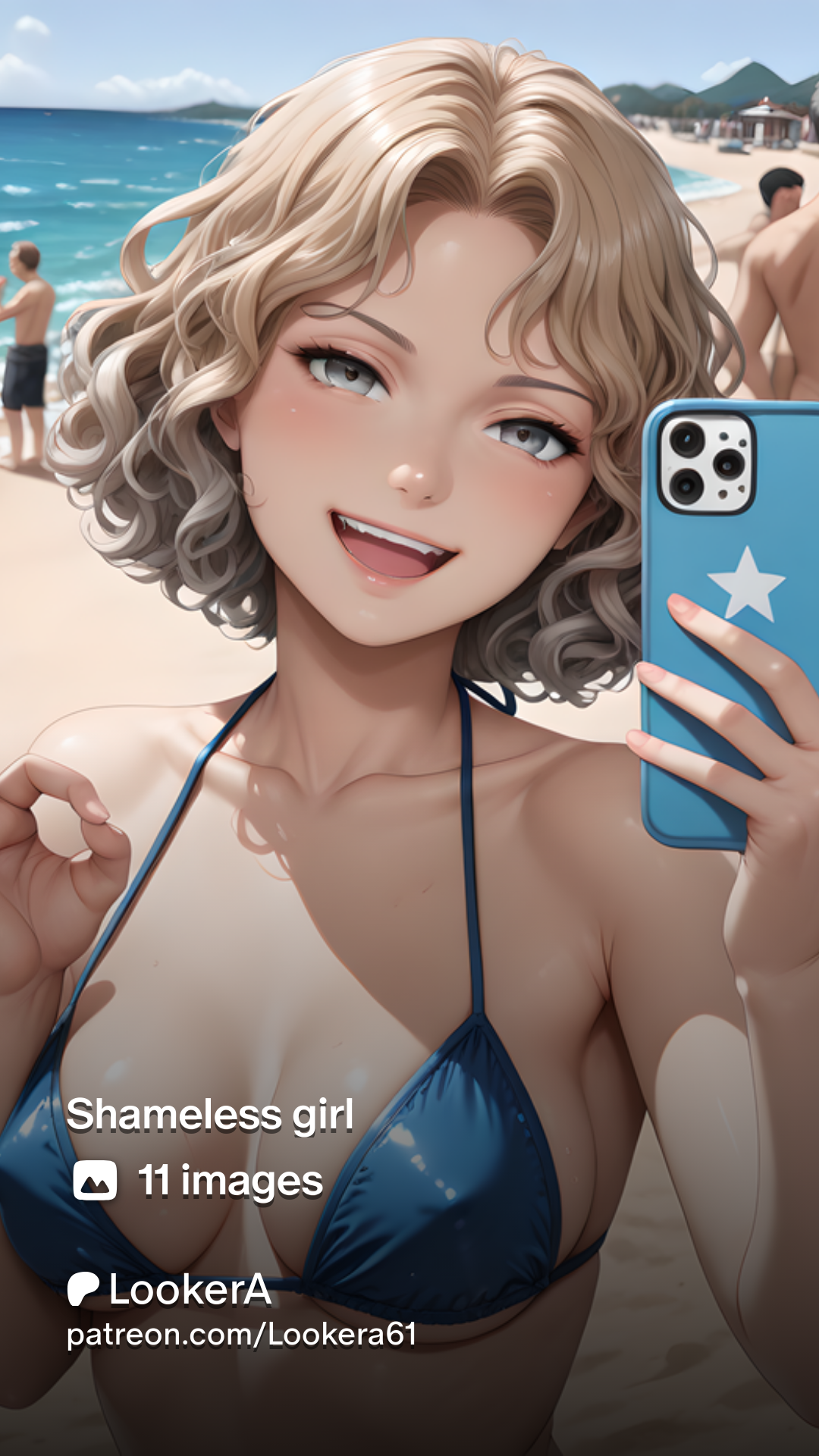 lookera-shameless-girl-on-the-beach-part-8-selfie-11-pawoo